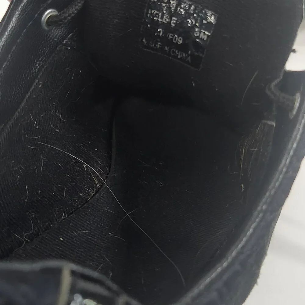 Coach ‘Kelbie’ black sneakers, suede 8